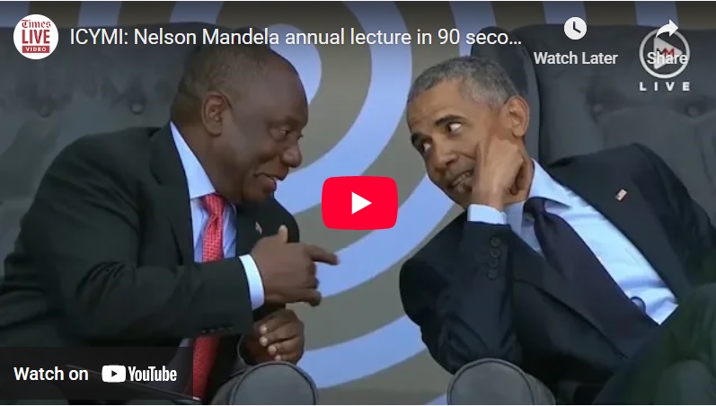Mandela Lecture